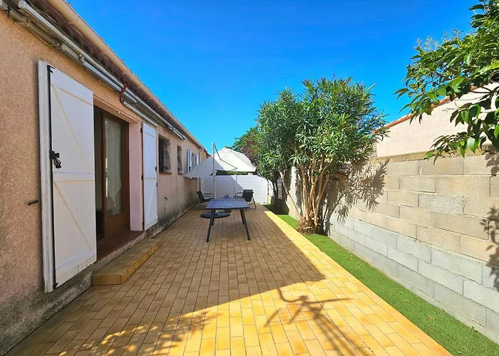 Grande Maison Familiale Proche Barcares Ferienhaus Le Barcarès